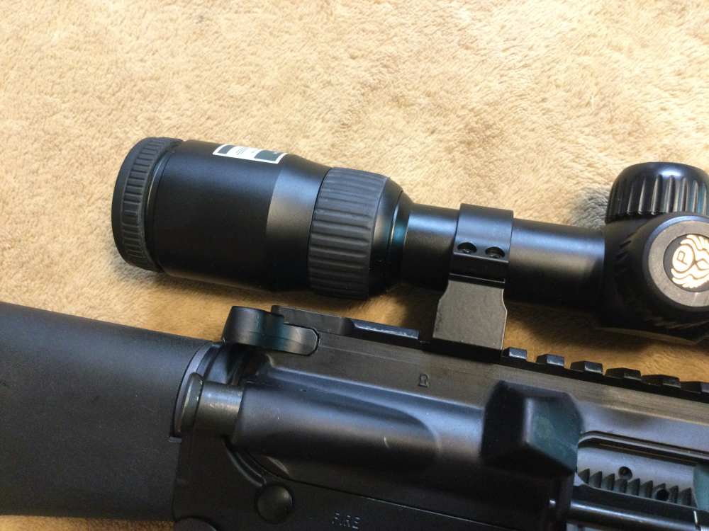 BUSHMASTER V-MATCH COMPETITION SEMI-AUTO RIFLE in 5.56mm NATO Cal. W/SCOPE-img-24
