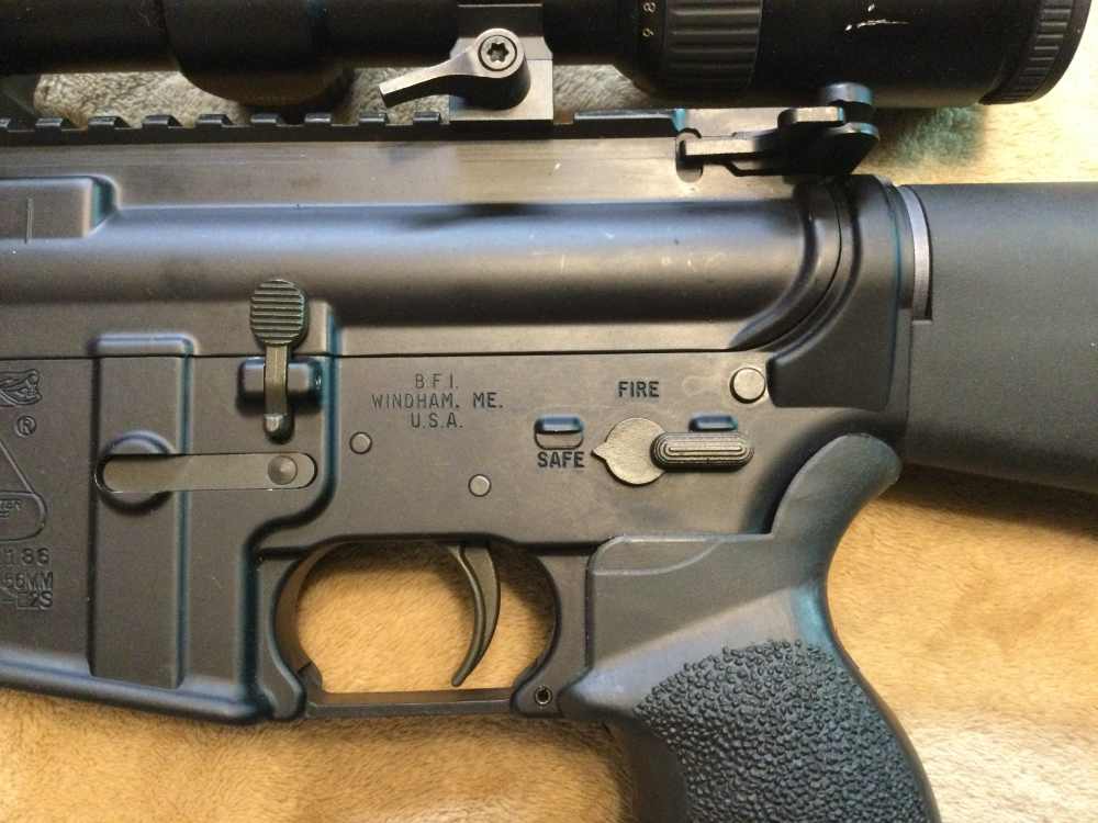 BUSHMASTER V-MATCH COMPETITION SEMI-AUTO RIFLE in 5.56mm NATO Cal. W/SCOPE-img-6