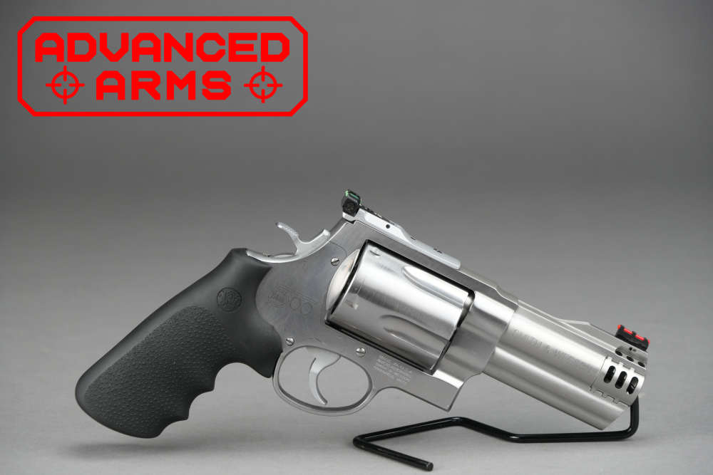 SMITH & WESSON 500  500S&W MAG 4" BARREL *PREOWNED/EXCELLENT CONDITION*-img-0