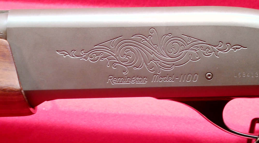 Remington Model 1100 12 gauge 3" magnum 21" FIXED FULL NICE!!!-img-8