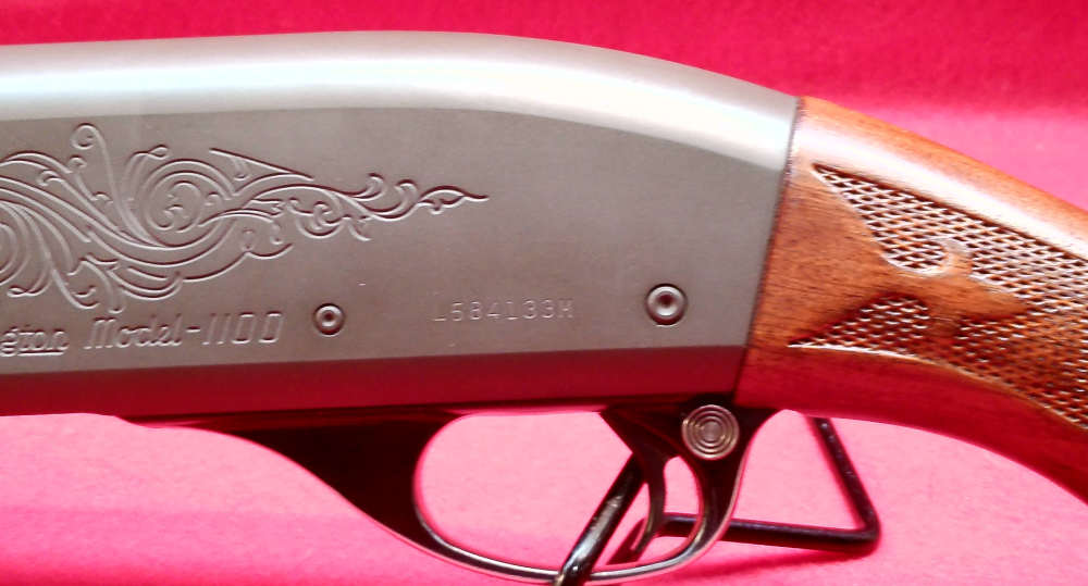 Remington Model 1100 12 gauge 3" magnum 21" FIXED FULL NICE!!!-img-9