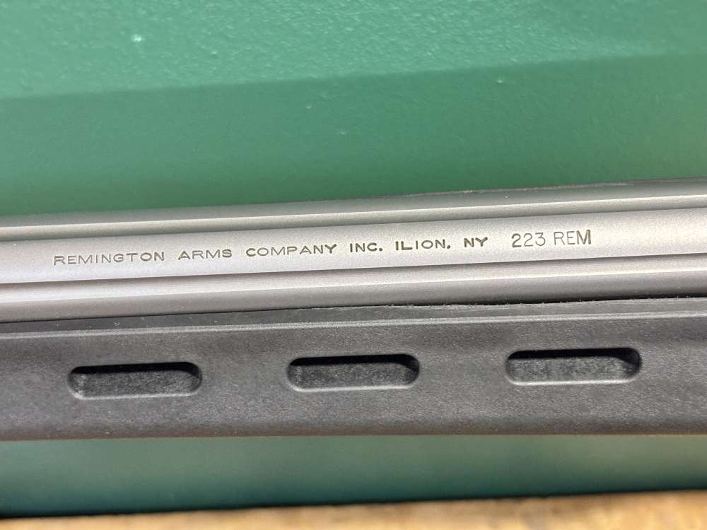 Remington Stainless 700 Varmint .223 Rem Heavy Barrel Fluted 26"-img-13
