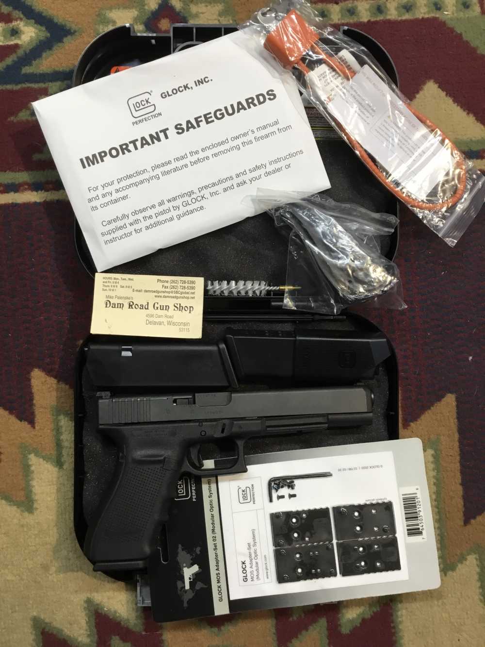 Glock G40 Gen 4 10mm w/3-15rd.Magazines #UG4030103MOS-img-0