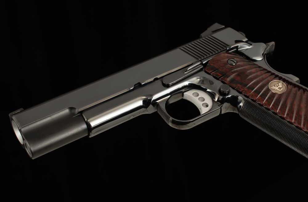 Wilson Combat CQB Elite, 10mm – MIRROR POLISH SALT BLUE, 5”, FULL SIZE-img-7