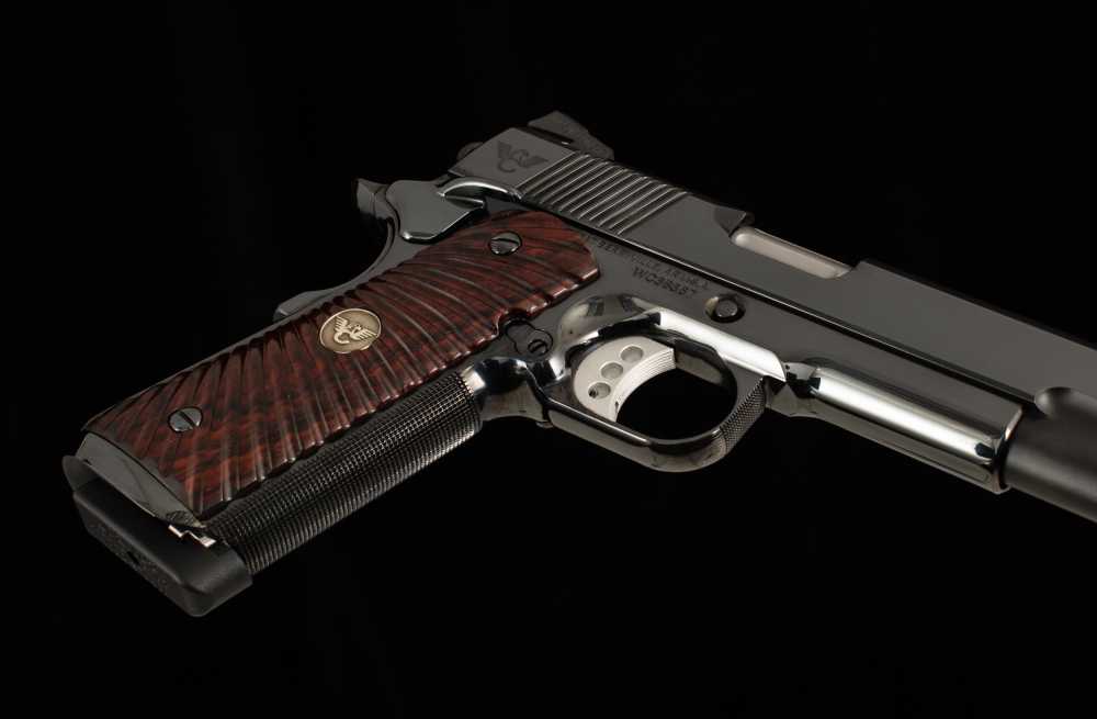 Wilson Combat CQB Elite, 10mm – MIRROR POLISH SALT BLUE, 5”, FULL SIZE-img-11