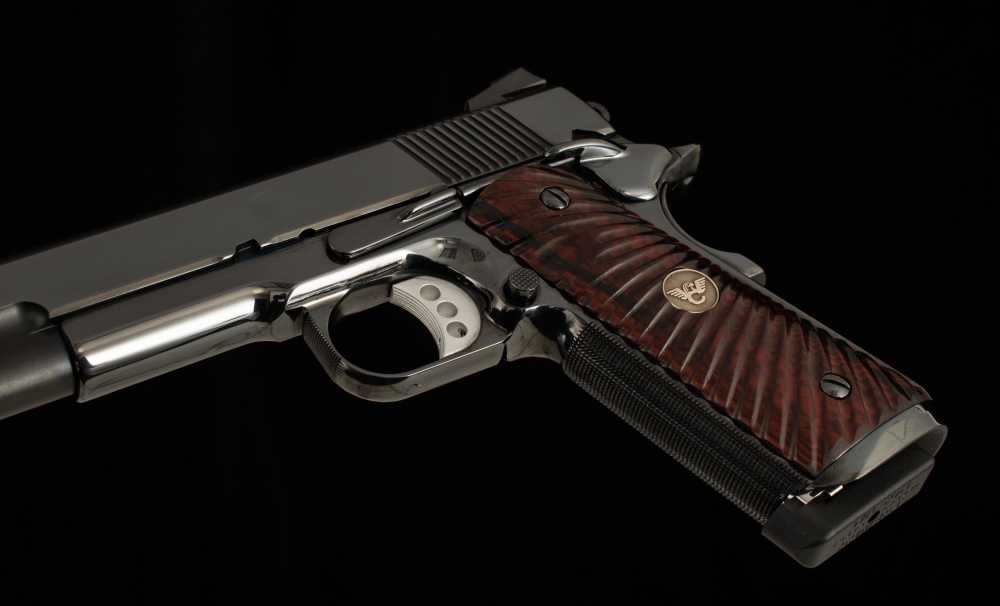 Wilson Combat CQB Elite, 10mm – MIRROR POLISH SALT BLUE, 5”, FULL SIZE-img-8