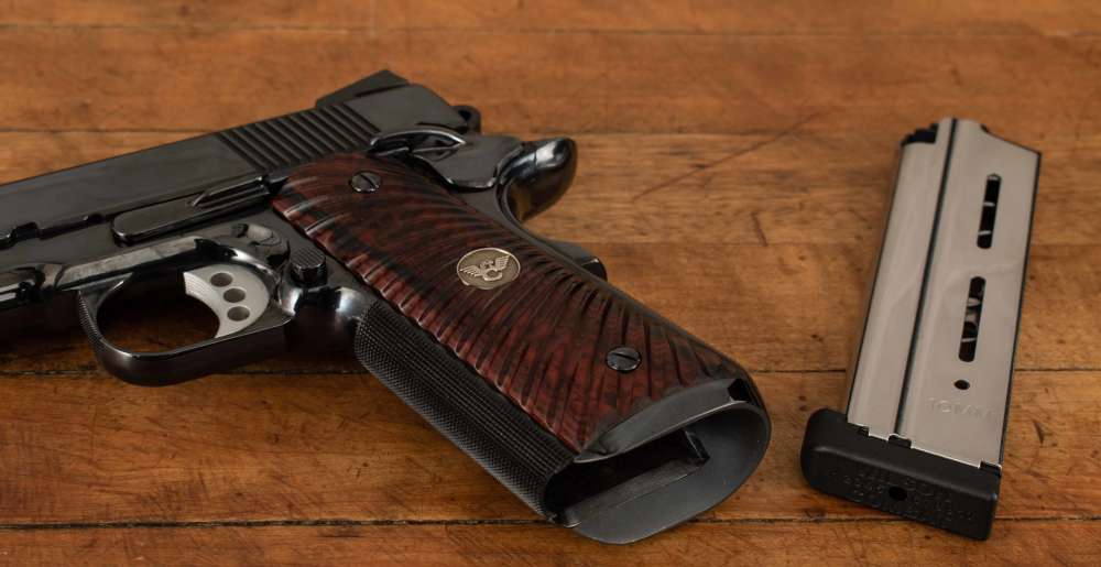 Wilson Combat CQB Elite, 10mm – MIRROR POLISH SALT BLUE, 5”, FULL SIZE-img-12