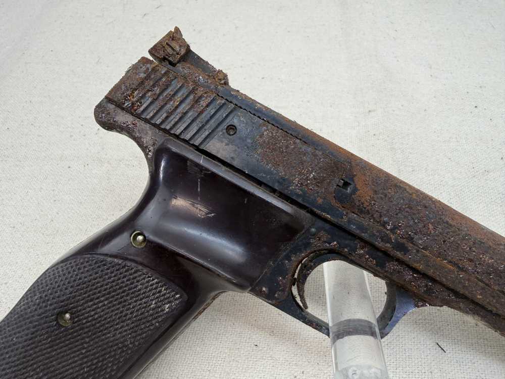 S&W Model 46 .22  7 1/2" Target D.I.Y. Project/Parts Gun/Boat Anchor 1961 -img-6