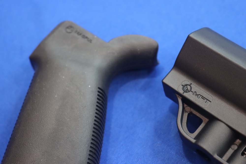 MFT Mil Spec Adjustable AR15 Stock Magpul MOE+ Rubber Grip Gun Part Lot NEW-img-11