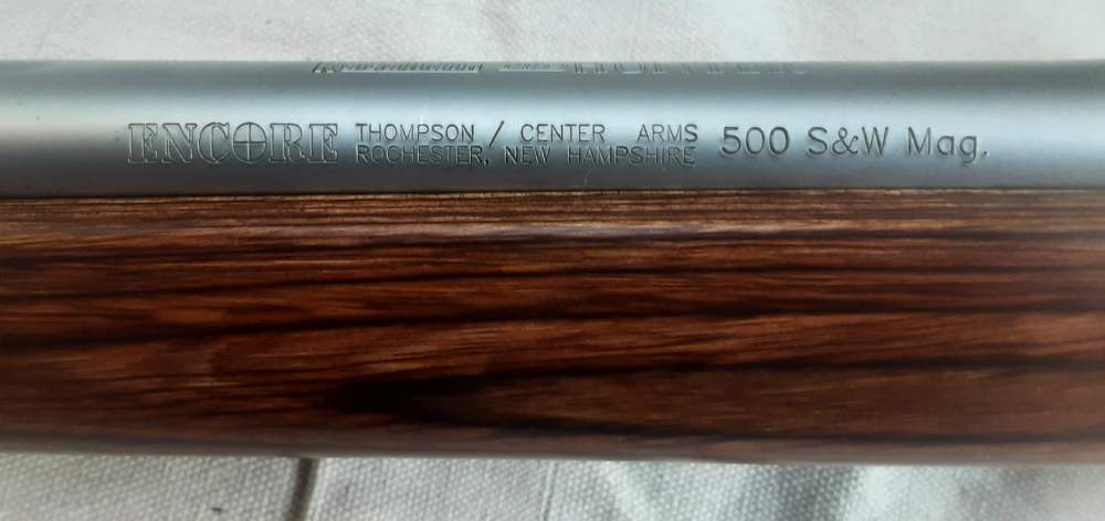 Thompson/Center Encore KATAHDIN Pro Hunter 500 S&W Mag 20" SS  SN PS70025 -img-10