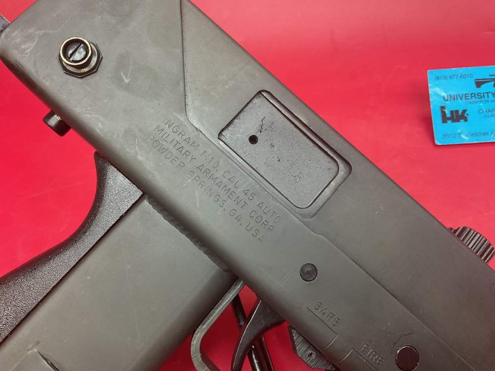 Transferable Ingram M10 Machine Gun .45ACP - MAC 10 - Cobray M10 NFA-img-28