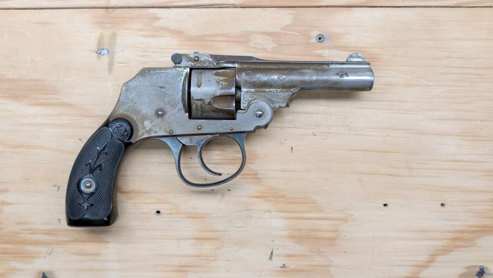 Hopkins & Allen Forehand Model 1901 .32 S&W 3" 5-Shot Revolver C&R-img-0