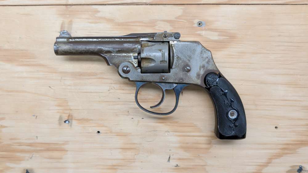 Hopkins & Allen Forehand Model 1901 .32 S&W 3" 5-Shot Revolver C&R-img-1