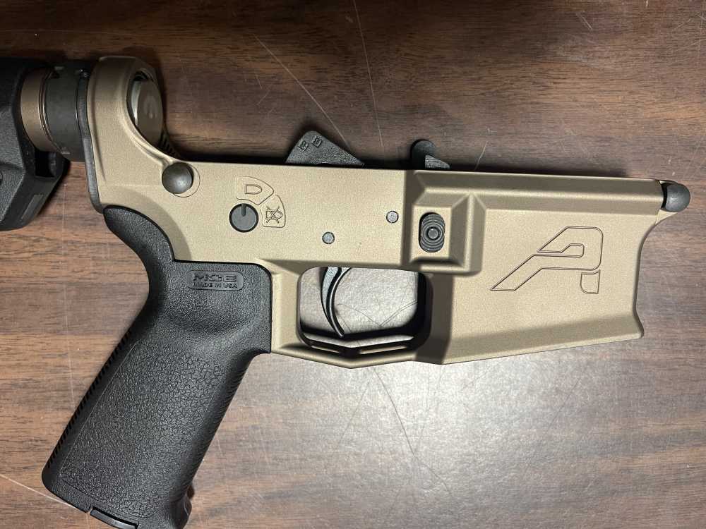 Aero Precision M4E1 Complete AR-15 Lower Receiver FDE – Magpul Stock & Grip-img-4