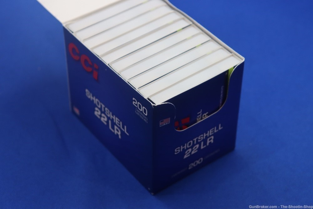 CCI 22LR Shotshell Ammunition 200RD AMMO Case Lot PEST CONTROL 31GR #12 22-img-9