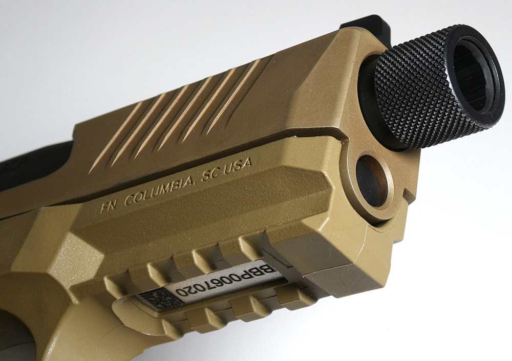 FN 545 Tactical Flat Dark Earth .45 ACP 4.7" Barrel Pistol w/1-Mag & Case-img-12