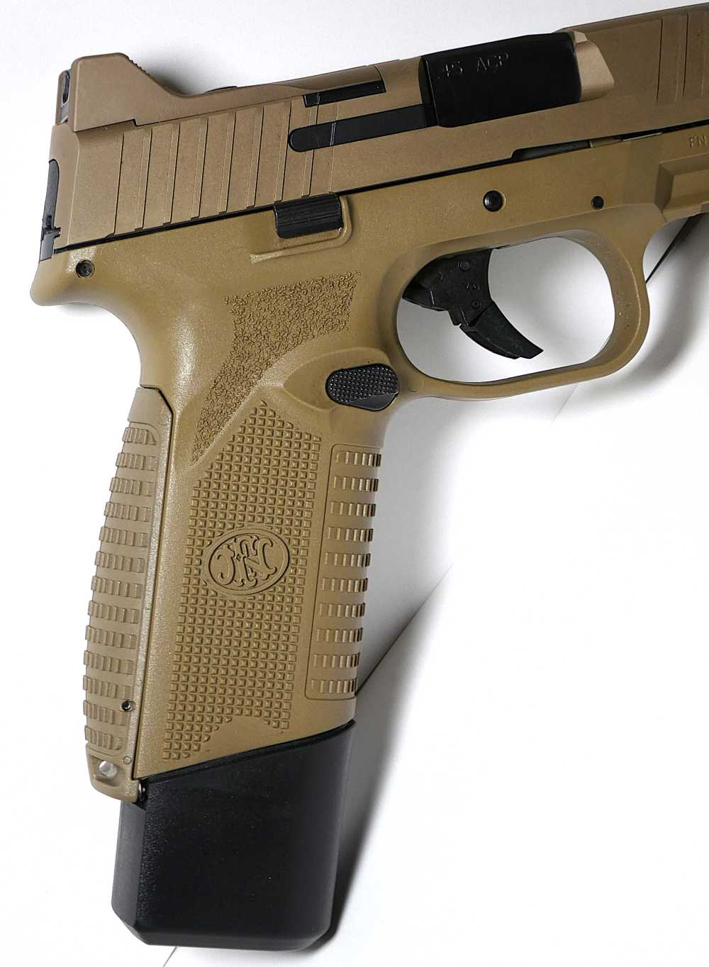 FN 545 Tactical Flat Dark Earth .45 ACP 4.7" Barrel Pistol w/1-Mag & Case-img-10