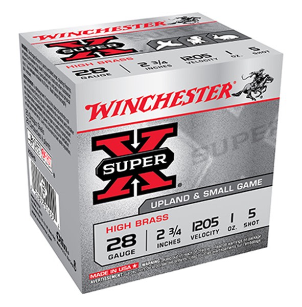 Winchester Ammunition Ammo X28H5 Super X Heavy Game Load High Brass 28 Gaug-img-2