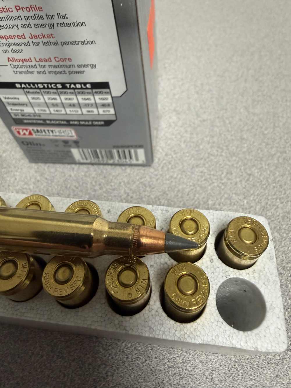 60 Rounds of Winchester Deer Season X68SPCDS, 6.8 SPC, Extreme Point, 115GR-img-3