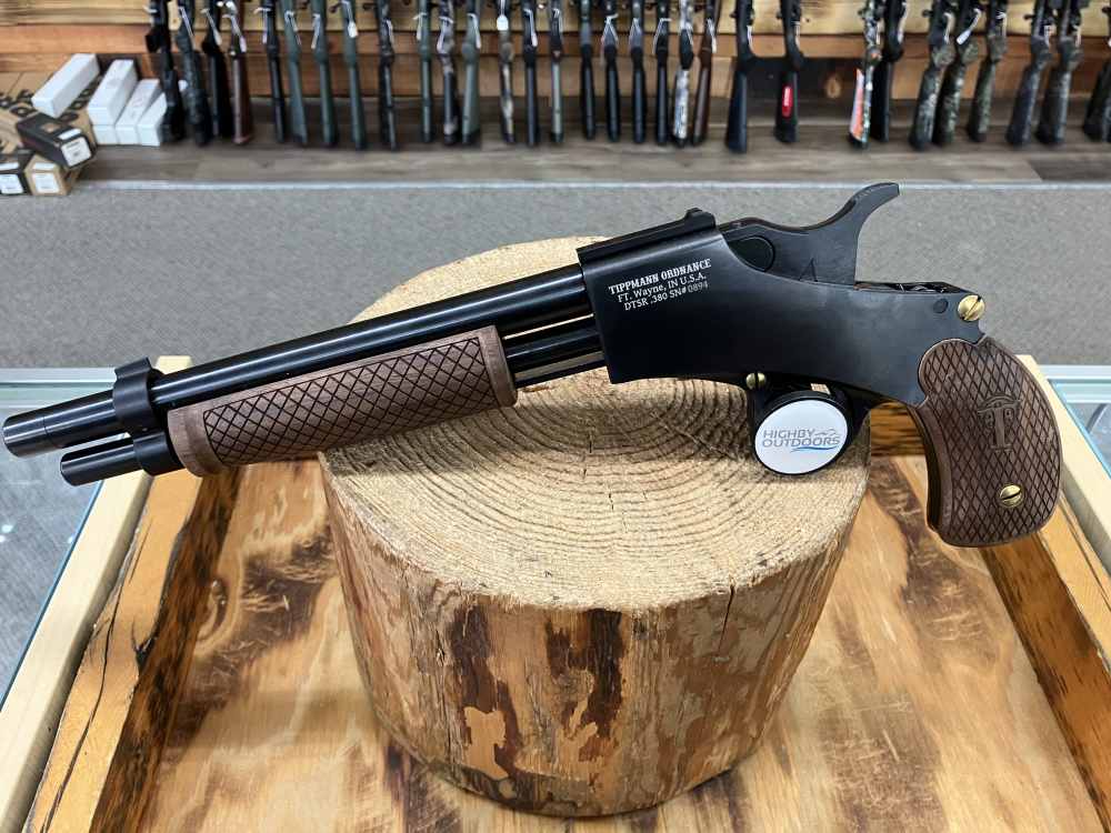Tippmann Ordnance Pirate DTSR Pistol - 380 ACP, 10" - 6+1 - Walnut-img-2