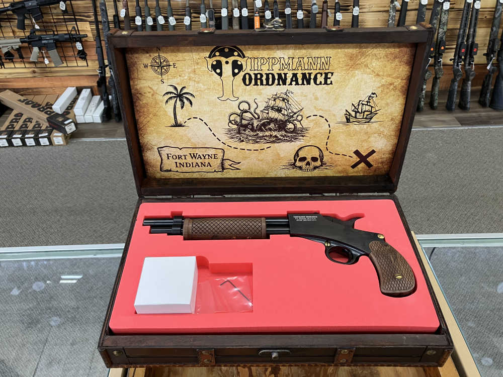 Tippmann Ordnance Pirate DTSR Pistol - 380 ACP, 10" - 6+1 - Walnut-img-0