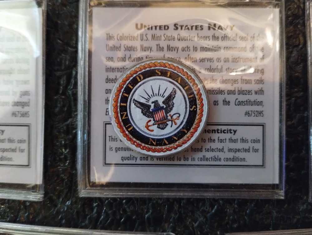 Military Service Painted Quarters Set-img-4