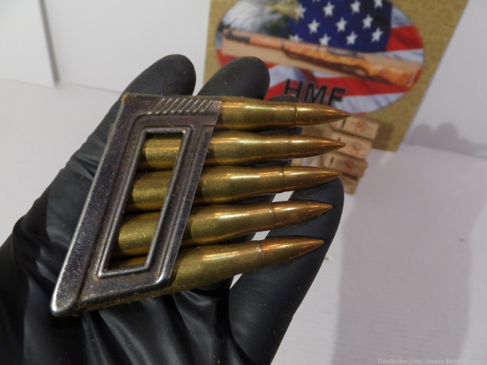 8x56R Steyr WW2 Original Military Ammo 10  Bxs. 100 rds German Marked -img-7