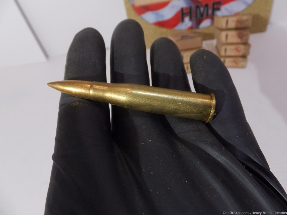 8x56R Steyr WW2 Original Military Ammo 10  Bxs. 100 rds German Marked -img-11