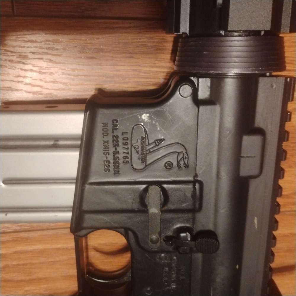 Bushmaster "LE RESTRICTED" marks , M7 bayonet Quad rails-img-2