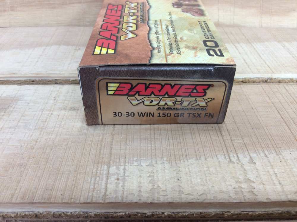 Barnes VOR-TX .30-30 Winchester 150 Grain TSXFN – 20 Rounds-img-0