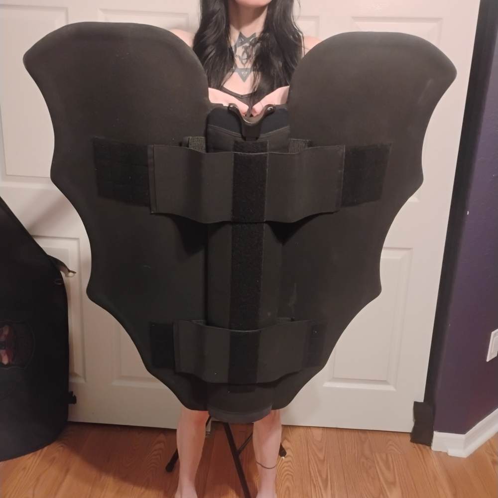 Baker "Bat Shield" ballistic shield. Folding LE issue RARE! -img-2