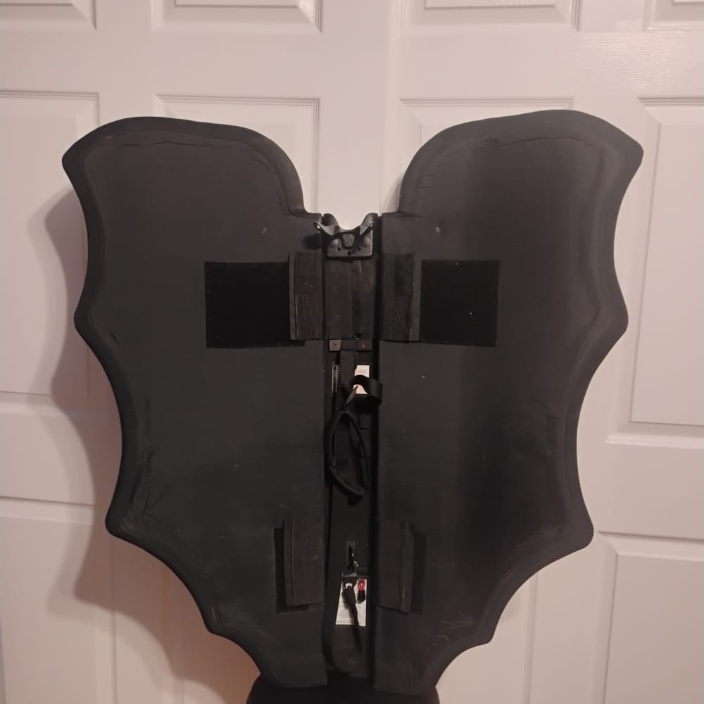 Baker "Bat Shield" ballistic shield. Folding LE issue RARE! -img-3