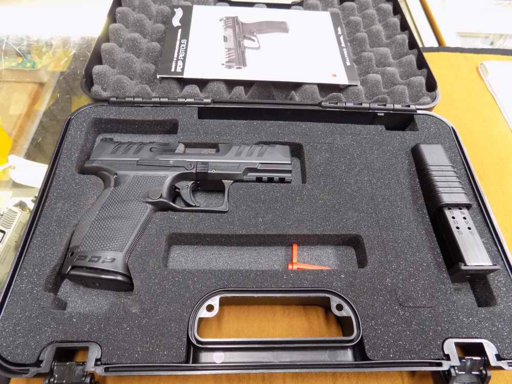 Walther PDP Compact 9mm 4" Bbl, Case 2-Mags, Made in Germany-img-0