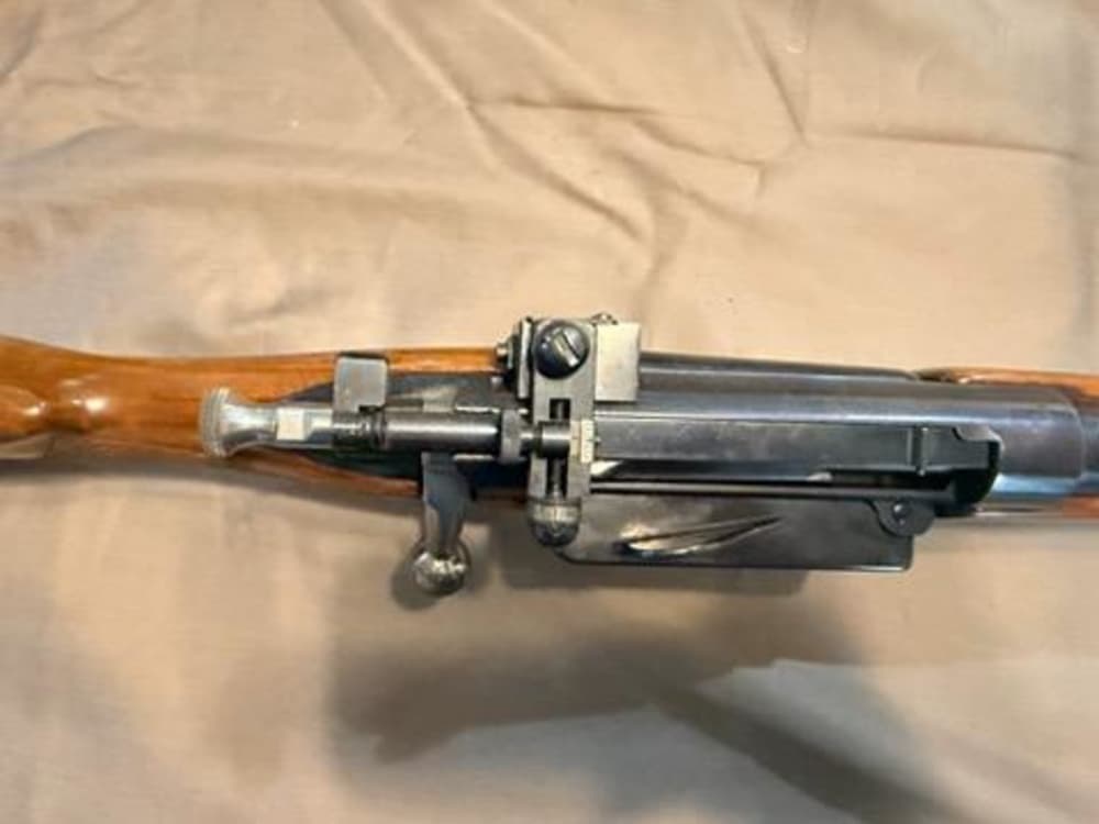 Springfield Model 1898 Krag Sporter .30-40 Krag Redfield Peep Walnut-img-5