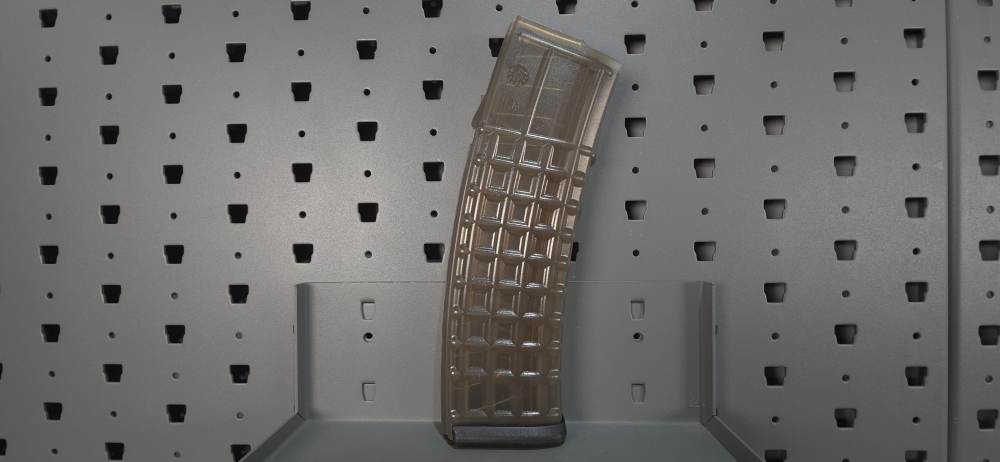 Steyr AUG 5.56 Transparent Waffle 42 RD Magazine-img-2