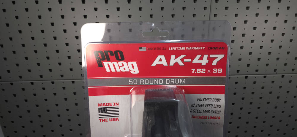 PRO-MAG DRM-A9 7.62x39 AK-47 50 RD Drum Mag-img-2