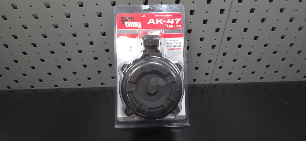 PRO-MAG DRM-A9 7.62x39 AK-47 50 RD Drum Mag-img-0