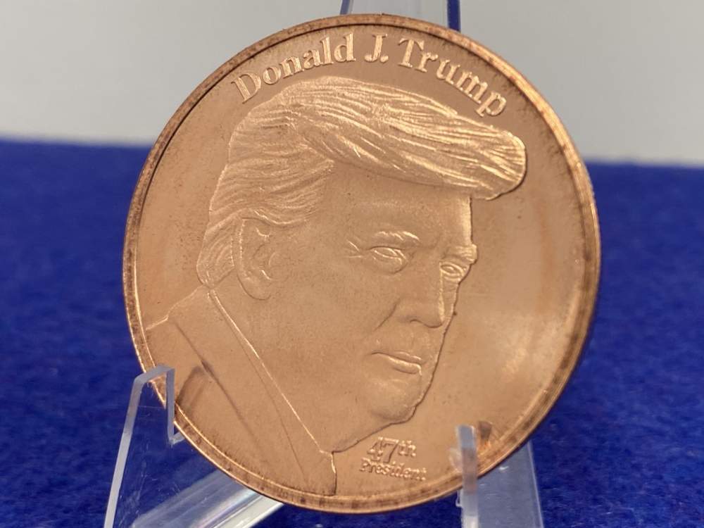 (20) Trump 47th President 1oz PURE COPPER Full Tube *20 Ounces* COLLECTABLE-img-5