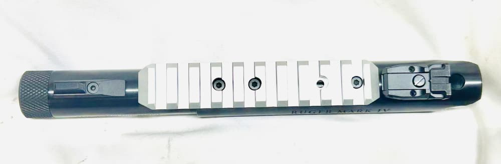 Ruger Mark IV .22lr MK IV upper barrel threaded NO RES! free ship!-img-3