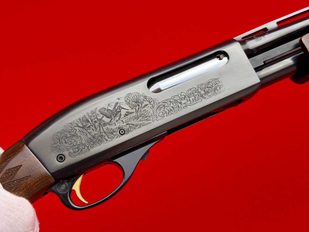 2003 FACTORY ENGRAVED LIMITED EDITON REMINGTON 870 .410 BORE SHOTGUN -img-19