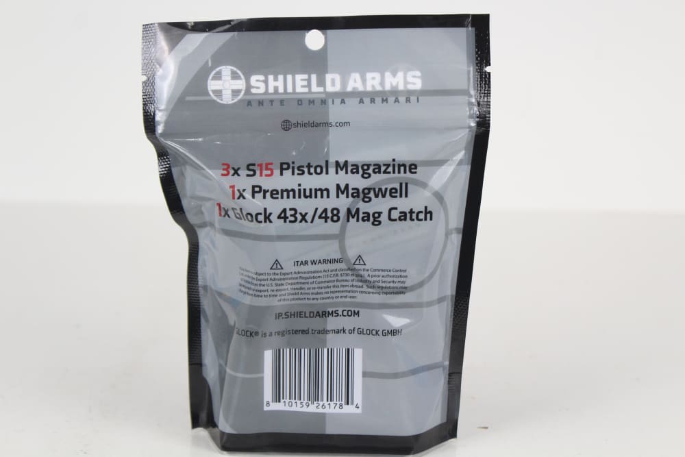 Shield Arms S15 Premium MAGWELL Combo #1 for Glock 43X/48 Sealed In Package-img-2
