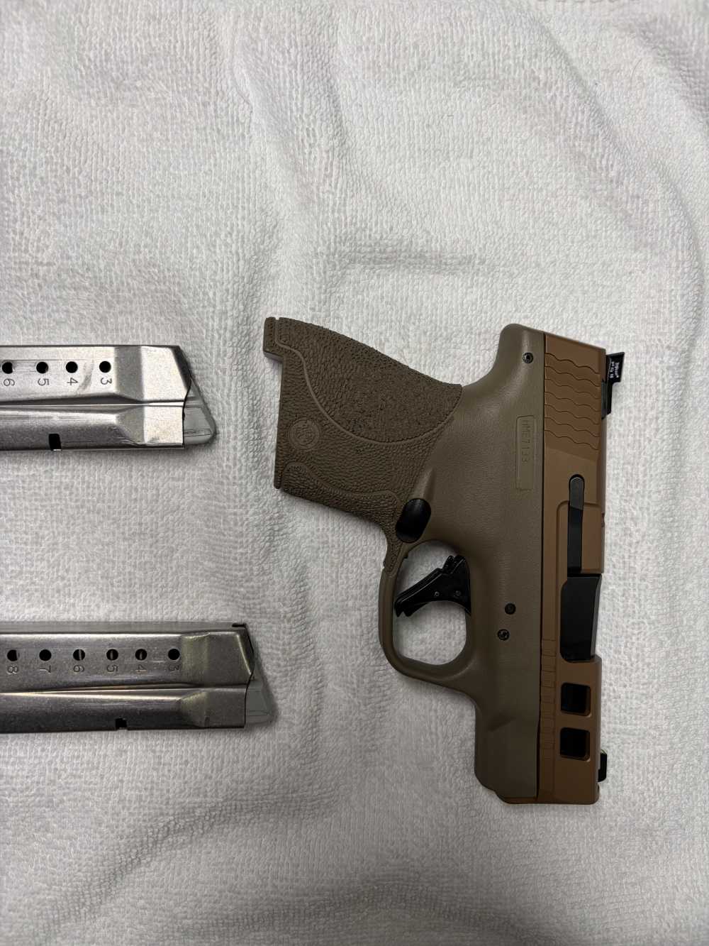 Smith & Wesson Performance Center M&P9 Shield 9mm Ported 3.1" FDE-img-2