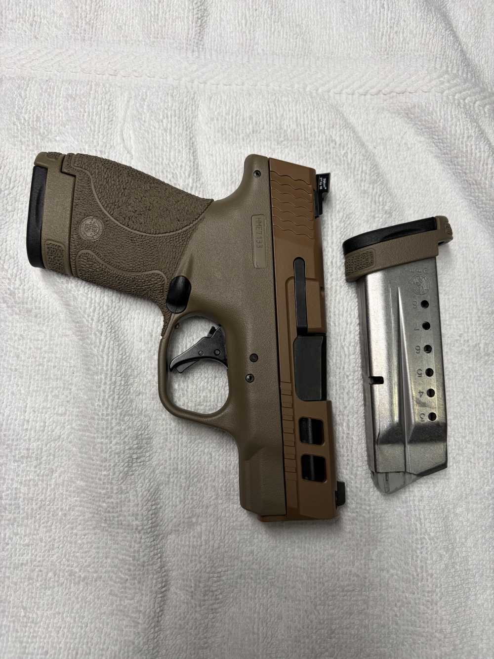 Smith & Wesson Performance Center M&P9 Shield 9mm Ported 3.1" FDE-img-1