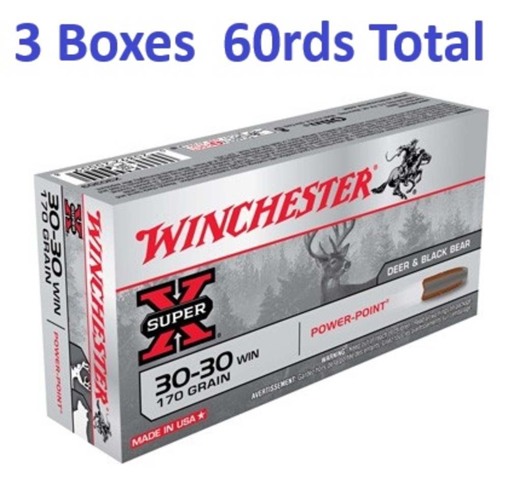 Winchester Super-X Power-Point .30-30 Win 170gr, 60 Rds-img-0