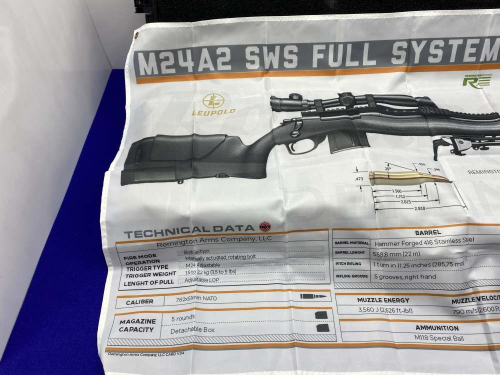 CONSECUTIVE SN# SET Remington Defense 700 M24A2 SWS DEPLOYMENT KIT 7.62NATO-img-97
