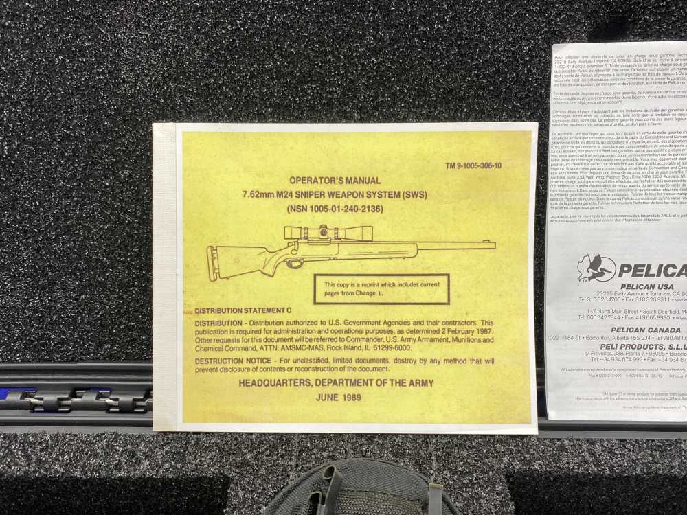 CONSECUTIVE SN# SET Remington Defense 700 M24A2 SWS DEPLOYMENT KIT 7.62NATO-img-92