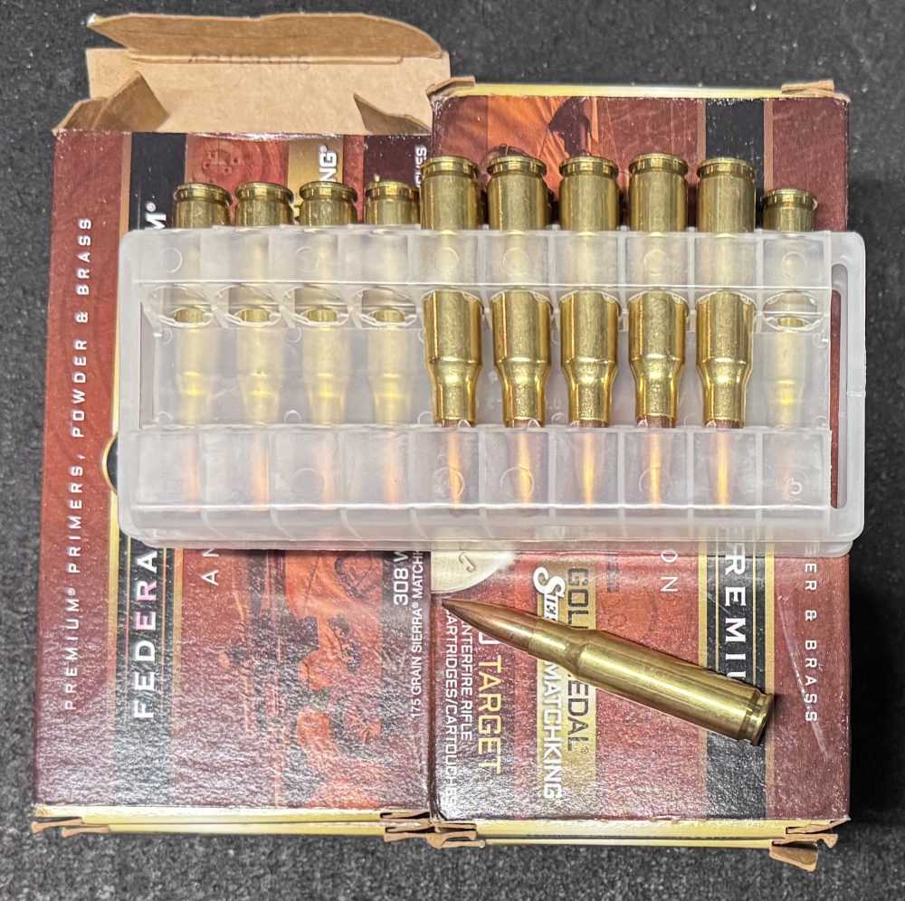 NO CC FEES!! 96 rounds Federal Premium .308 Gold Medal 175 grain-img-0