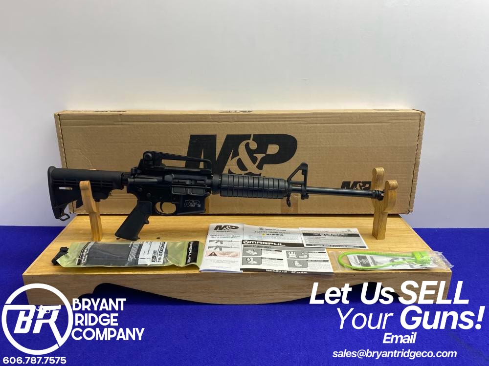 Smith & Wesson M&P15 Sport II 5.56mm Blk 16" *DETACHABLE A2 CARRY ASSEMBLY*-img-0