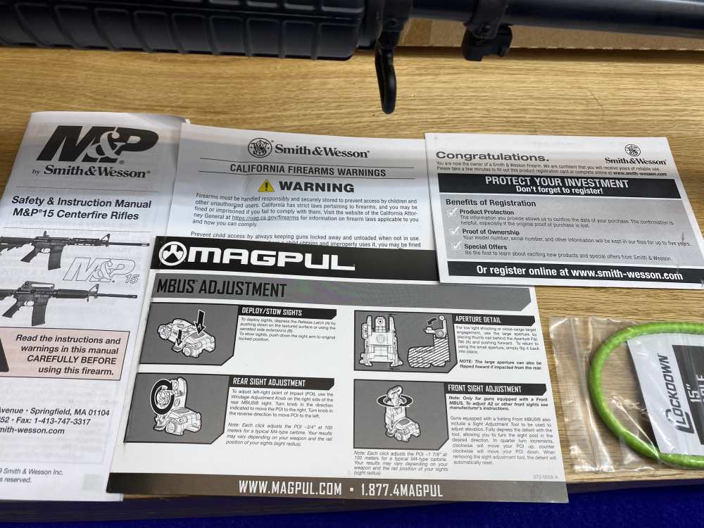 Smith & Wesson M&P15 Sport II 5.56mm Blk 16" *DETACHABLE A2 CARRY ASSEMBLY*-img-4