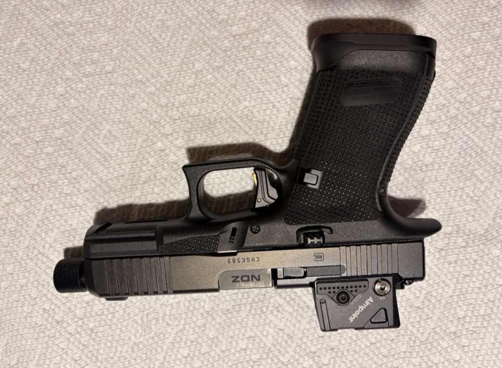 Glock 19 Gen 6 9mm COA Aimpoint Acro Threaded Barrel Custom-img-1